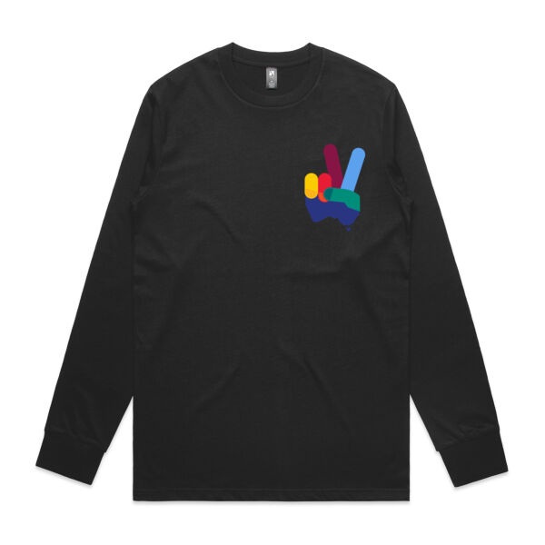 V - Men's Long Sleeve Tee Thumbnail